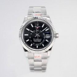 Sky-Dweller 326934 JWF SS 904L Black Dial Swiss 9001 V2
