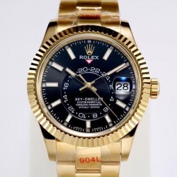 Sky-Dweller 326938 JWF RG Black Dial Swiss 9001 V2