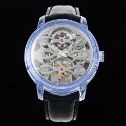 GP Quasar Light Tourbillon RMF Blue Sapphire Skeleton Dial Swiss Tourbillon
