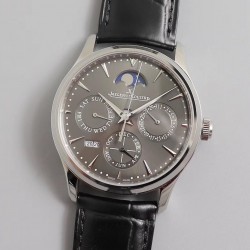 Master Ultra Thin Perpetual Calendar V9F SS Gray Dial Swiss JLC 868 V2