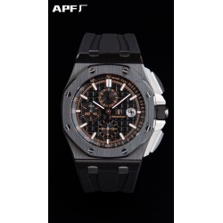 Royal Oak Offshore 26405CE APF Ceramic Black/Gold Dial Swiss 3126