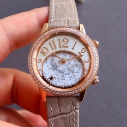 Rendez-Vous Moon Serenity 36mm Lady CCF RG & Diamond White Dial Swiss 935