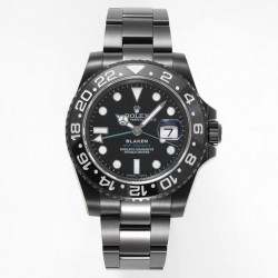 GMT-Master II 126710 Blaken PVD on SS 904L Black Dial Swiss  VR 3186 V4