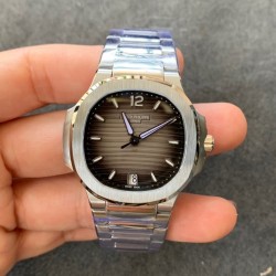 Nautilus 7118 Lady 3KF SS Gray Dial Swiss 324 SC