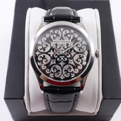 Calatrava 5088 FLF SS Black Dial Swiss 240SC