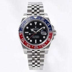 GMT-Master II 126710 BLRO VRF SS 904L Black Dial Jubilee Bracelet Swiss VR 3285 V3