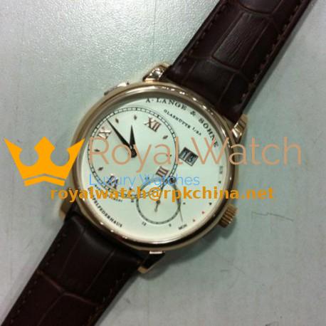 Replica A. Lange & Sohne Grand Langhe 117032 Power Reserve Rose Gold White Dial Swiss L0953
