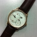 Replica A. Lange & Sohne Grand Langhe 117032 Power Reserve Rose Gold White Dial Swiss L0953