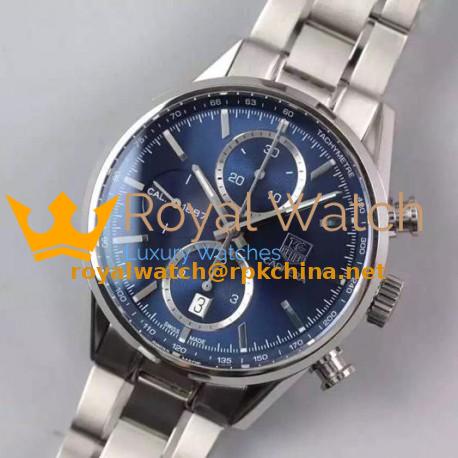 Replica Tag Heuer Carrera Calibre 1887 Stainless Steel Blue Dial Swiss 1887