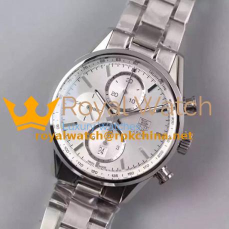 Replica Tag Heuer Carrera Calibre 1887 Stainless Steel Silver Dial Swiss 1887