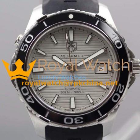 Replica Tag Heuer Aquaracer 500M Calibre 5 Stainless Steel White Dial Swiss Calibre 5