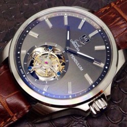 Pendulum Tourbillon SS Anthracite Dial Swiss Tourbillon