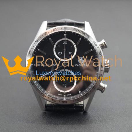 Replica Tag Heuer Carrera Calibre 1887 Stainless Steel Black Dial Swiss 1887
