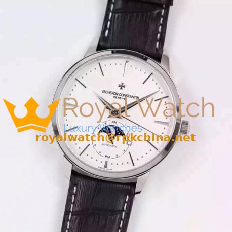 Replica Vacheron Constantin Patrimony 81180 Stainless Steel White Dial Swiss 2450SC