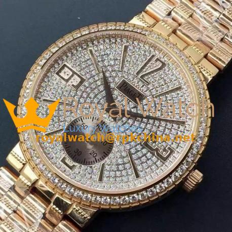 Replica Piaget Dancer Rose Gold & Diamonds Rose Gold Bracelet Diamonds Dial Swiss 2824