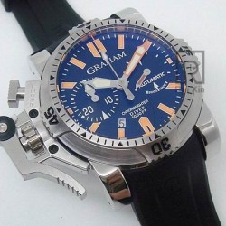 Chronofighter Oversize Diver SS Black Dial Swiss 7750