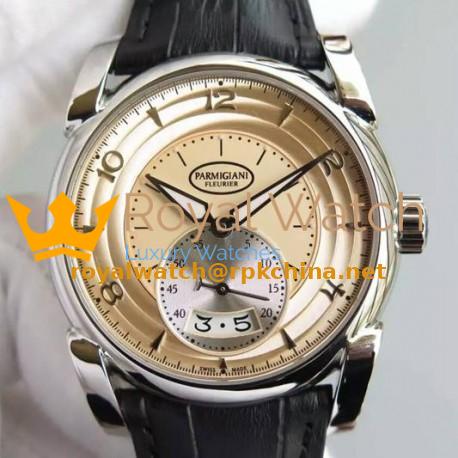 Replica Parmigiani Fleurier Kalpa Tonda Stainless Steel Gold Dial Swiss 331