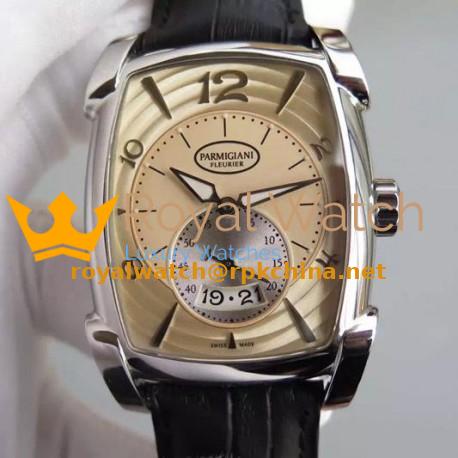 Replica Parmigiani Fleurier Kalpa Grande Stainless Steel Gold Dial Swiss 331