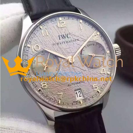 Replica IWC Portuguese IW5001 Stainless Steel Gray Dial Swiss 52010