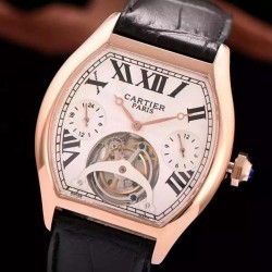 Tortue Tourbillon RG White Dial Swiss Tourbillon