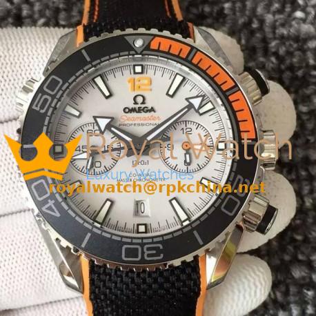 Replica Omega Seamaster Planet Ocean 600M Stainless Steel White Dial Swiss 9900