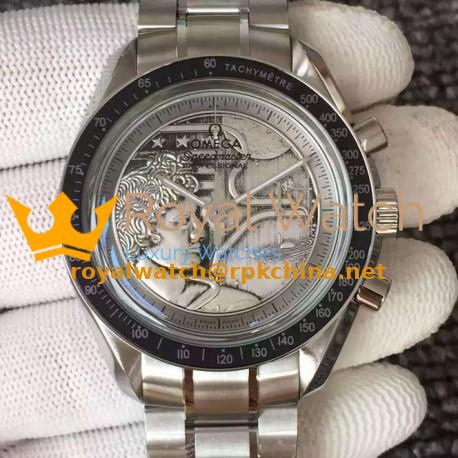 Replica Omega Speedmaster Professional Moonwatch Apollo XVII Stainless Steel Apollo Dial Swiss 1861
