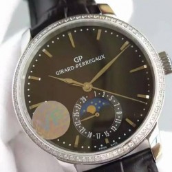 1966 VF SS & Diamonds Black Dial Swiss GP033MO