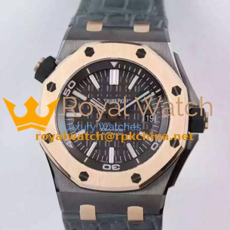 Replica Audemars Piguet Royal Oak Offshore QEII Cup 2014 15709TR.OO.A005CR.01 Titanium Gray Dial Swiss 3120
