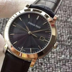 Jules Audemars 15170 SS Black Relief Dial Swiss 3120