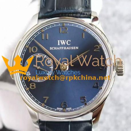 Replica IWC Portuguese Minute Repeater IW5242 Stainless Steel Blue Dial Swiss 95290
