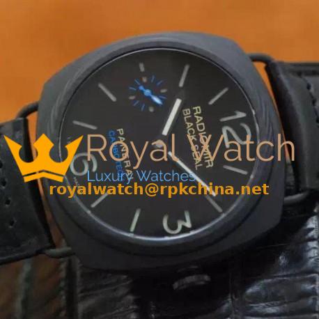 Replica Panerai Radiomir Black Seal PAM 292 Carbotech Black Dial Swiss OP XI