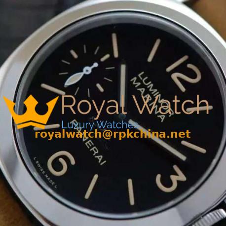 Replica Panerai Luminor Marina PAM 464 Las Vegas Special Edition Stainless Steel Black Dial Swiss OP XI