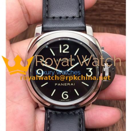 Replica Panerai Luminor Base PAM 112 Stainless Steel Black Dial Swiss OP XI