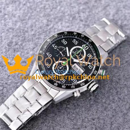 Replica Tag Heuer Carrera Calibre 16 Singapore Limited Edition Stainless Steel Carbon Fiber Dial Swiss Calibre 16