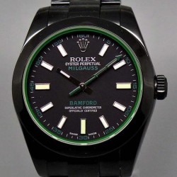 Milgauss 116400 GV Bamford JF PVD Black Dial Swiss 2836