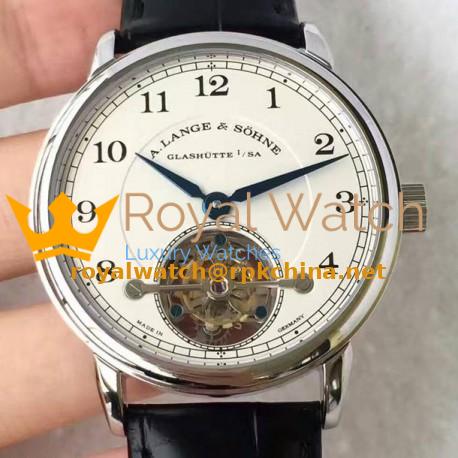 Replica A. Lange & Sohne 1815 Tourbillon 730.025 Stainless Steel White Dial Swiss L102.1