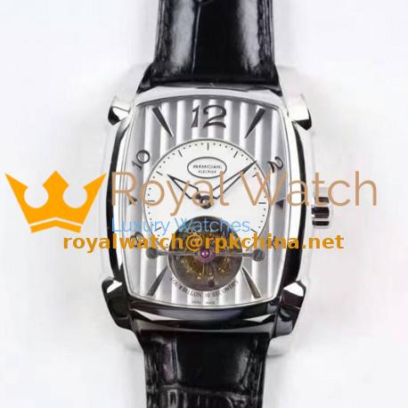 Replica Parmigiani Fleurier Kalpa XL Tourbillon Stainless Steel White Dial Swiss Tourbillon PF500