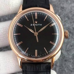 Elite 6150 18.2270.6150/01.C498 RG Black Dial Swiss Elite 6150