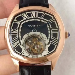 Drive Tourbillon W4100013 JF RG Black Dial Swiss Tourbillon 9452MC
