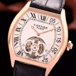 Tortue Tourbillon RG White Dial Swiss Tourbillon