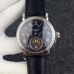 Grand Complication Tourbillon SS Black Dial Swiss Tourbillon