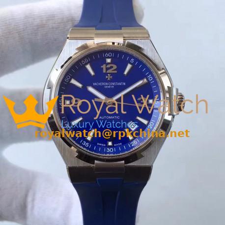 Replica Vacheron Constantin Overseas 47040 Stainless Steel Blue Dial Swiss 2824-2