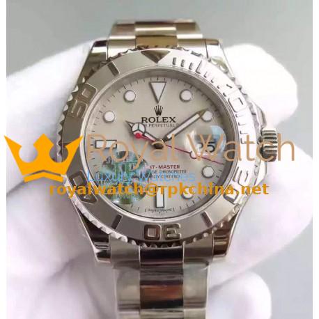 Replica Rolex Yacht-Master 40 116622 JF Stainless Steel Gray Dial Swiss 2836-2