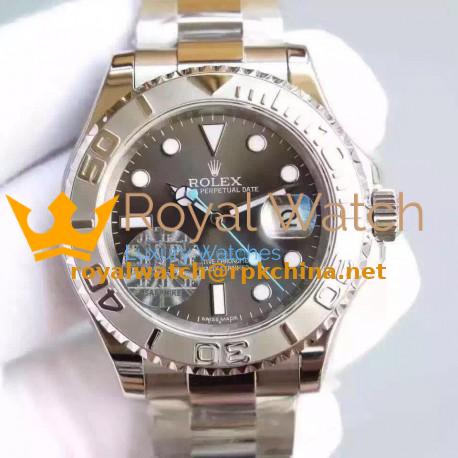 Replica Rolex Yacht-Master 40 116622 JF Stainless Steel Anthracite Dial Swiss 2836-2
