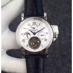 Grand Complication Tourbillon SS White Dial Swiss Tourbillon