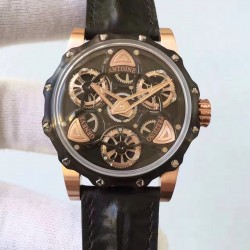Tourbillon of Tourbillons RG Black Dial AFP-TTR-3X