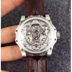 Tourbillon of Tourbillons SS & Diamonds Silver & Diamonds Dial AFP-TTR-3X