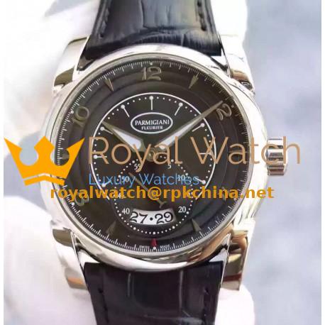 Replica Parmigiani Fleurier Kalpa Tonda PF012510 Stainless Steel Black Dial Swiss PF331