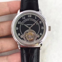 1815 Tourbillon 730.032 LHF SS Black Dial Swiss L102.1