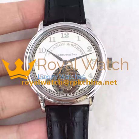 Replica A. Lange & Sohne 1815 Tourbillon 730.032 LH Stainless Steel White Dial Swiss L102.1